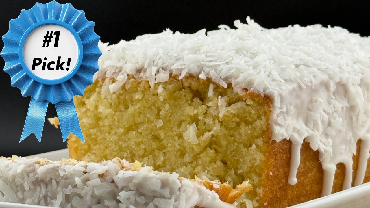Ultra Moist Triple Coconut Loaf:  A Coconut Lover's Dream!