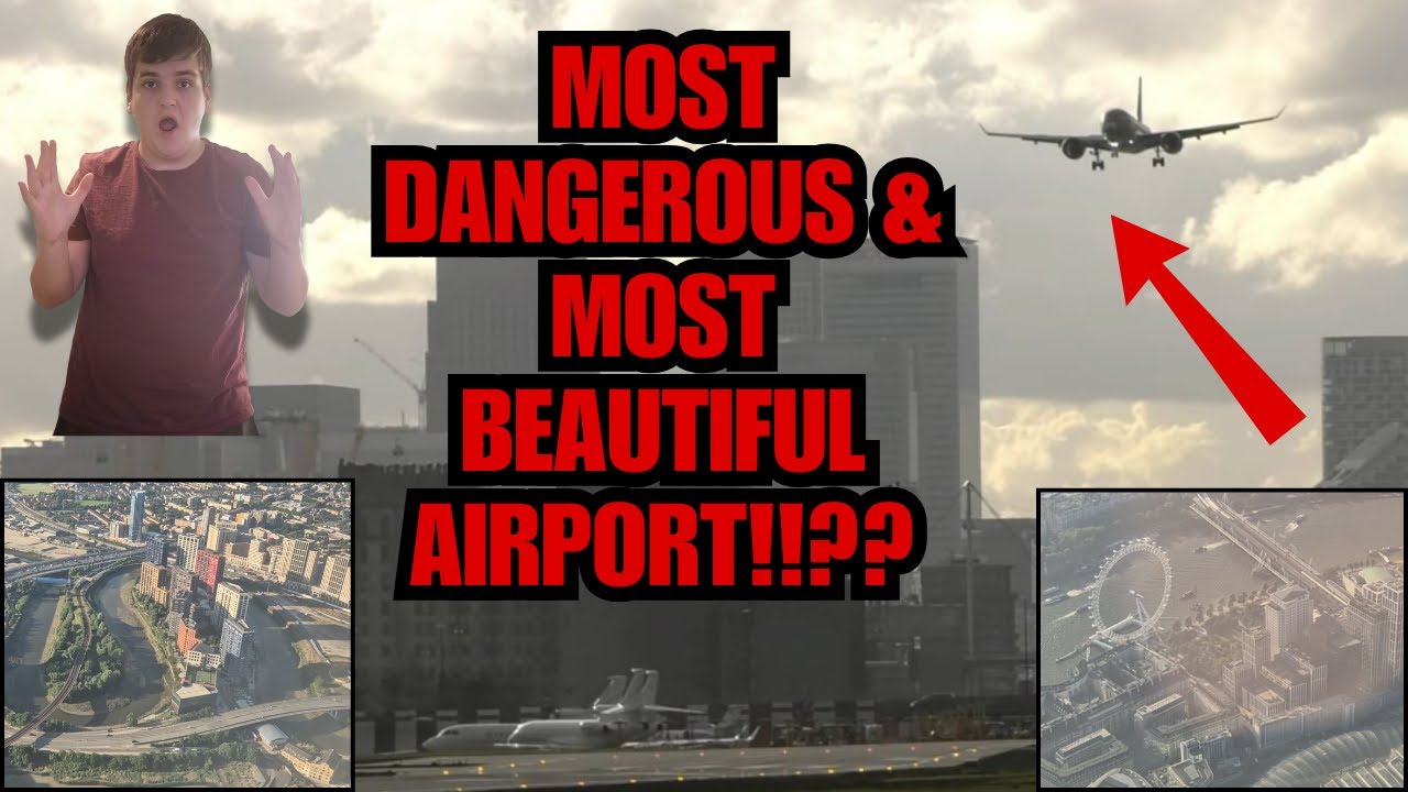 Flying into England's most DANGEROUS & most BEAUTIFUL Airport | Guernsey to London City