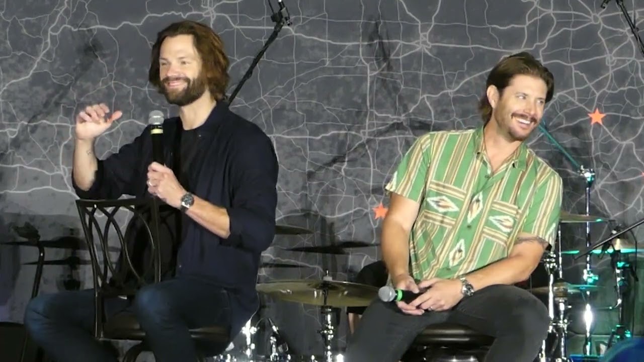 Jared and Jensen Main Panel  2023 Charlotte #SPNNC #J2 #SpatulaCon