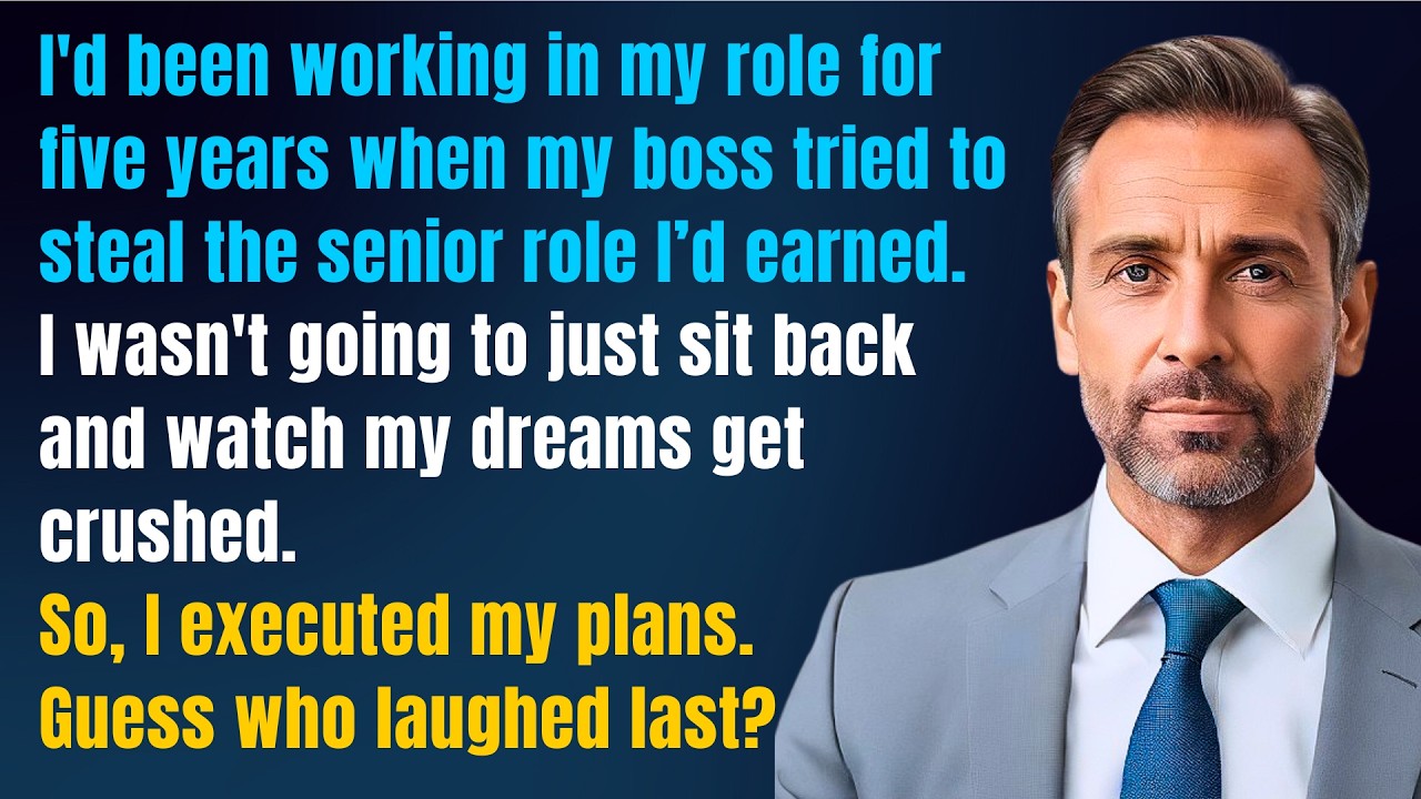 My Boss Tried to Steal My Promotion But Unfortunately for Him That was a Really Bad Mistake
