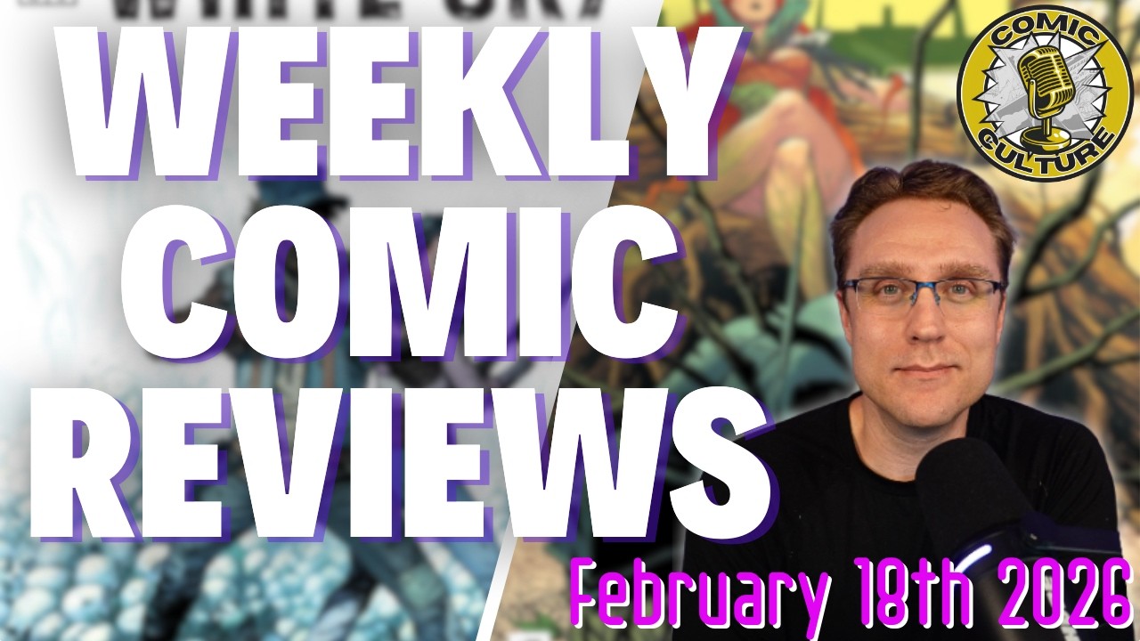 New Comic Reviews 02.18.26 White Sky | Absolute Batman | The Florida Hippopotamus Cocaine Massacre