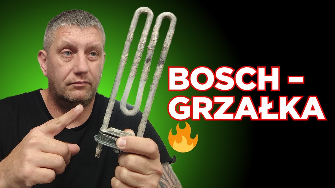 Jak wymienić grzałkę w pralce Bosch Maxx 🔧 Pralka nie grzeje wody?