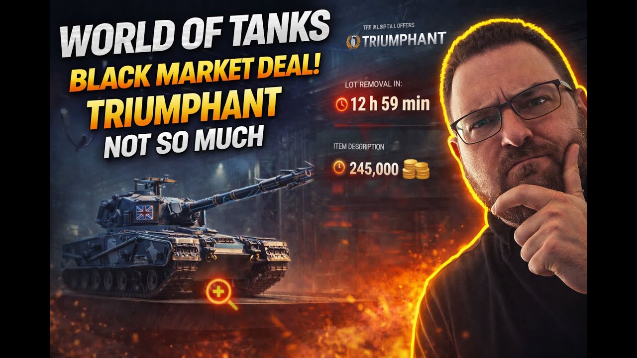 World of Tanks   Black market Deal Triumphant not so much