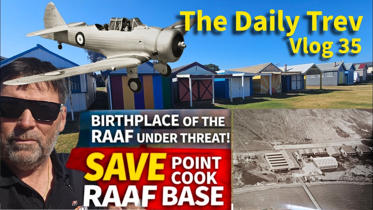 Point Cook RAAF Base Heritage, under attack. Campbells Cove needed some exploring Vlog 35
