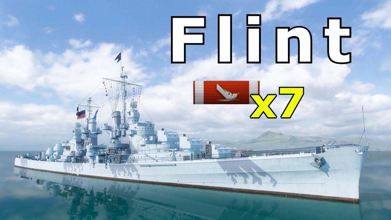 World of WarShips Flint - 7 Kills 200K Damage