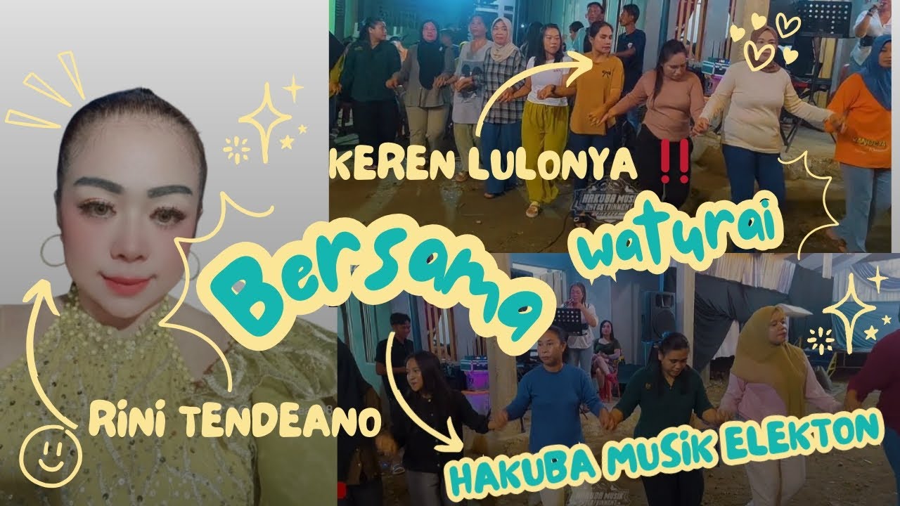 Keren ‼️ Molulo Di Waturai📍 Bersama Vocal 🎙️ Rini Tendeano 🎹 Hakuba Musik Elekton