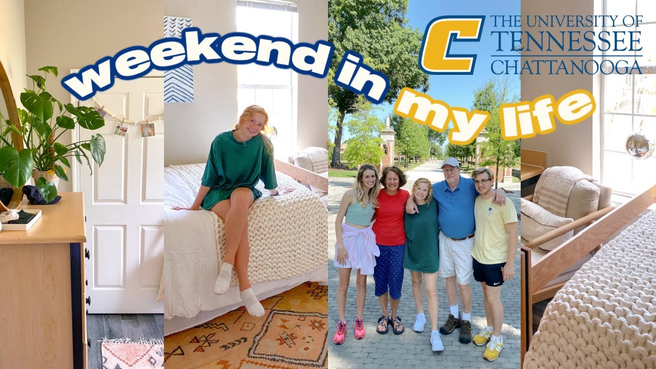 VLOG: moving my sister into COLLEGE!! (university of tennessee at chattanooga) + dorm tour