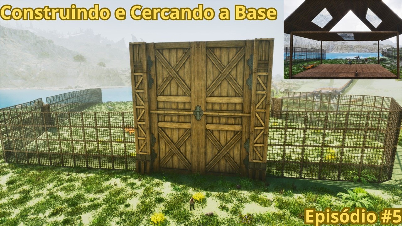 FINALMENTE CERCAMOS A BASE! ADEUS DINOS INVASORES 🦖 | ARK ASCENDED- EP #5
