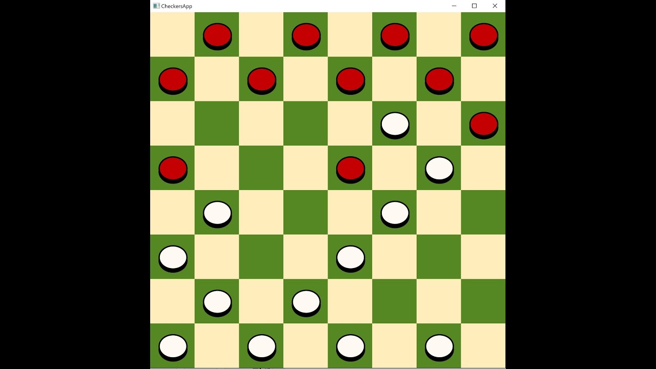 JavaFX Game: Checkers