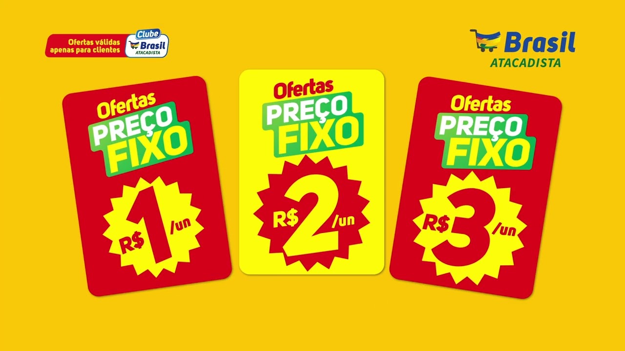 Pre&ccedil;o fixo Brasil Atacadista