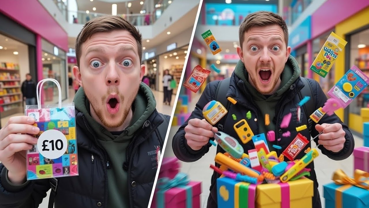 We Tried the &pound;10 Gift Challenge in 10 Minutes | Day 38