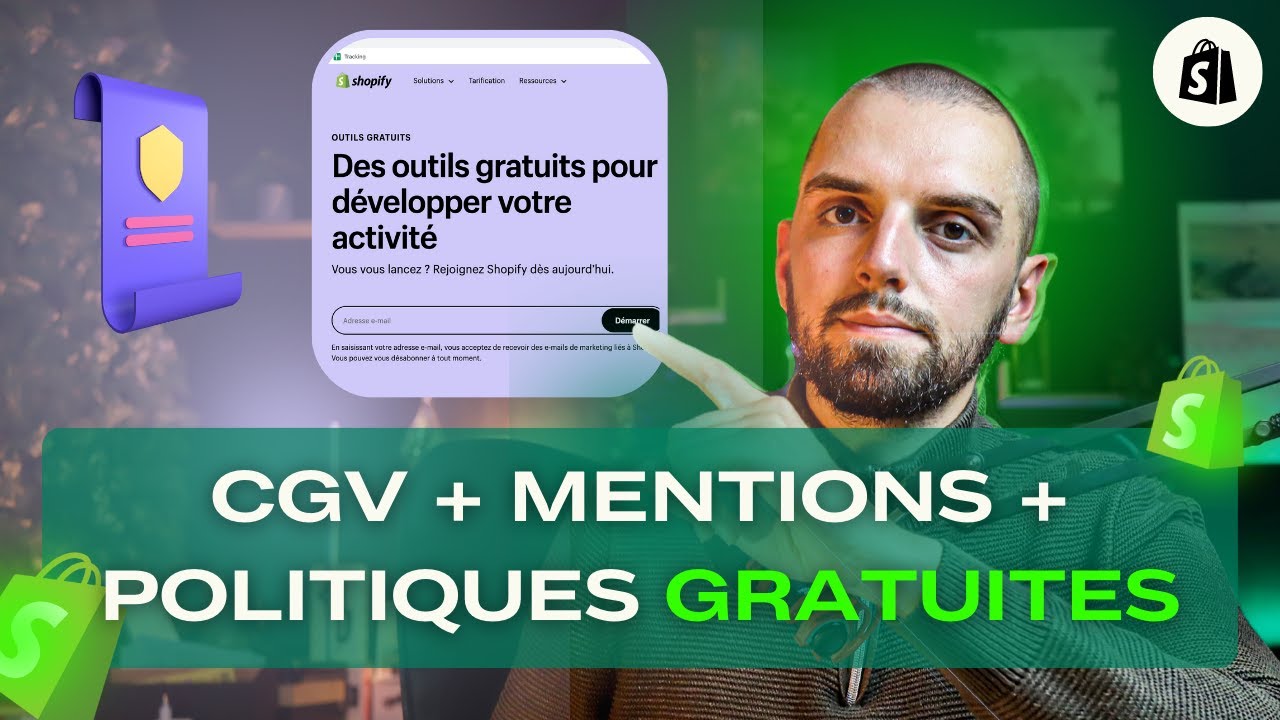 Mentions Légales Shopify Gratuites 2024 (en - de 20 min)