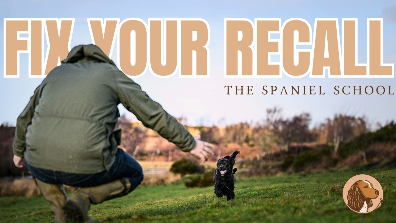 Pet Spaniel Fundamentals: THE RECALL WHISTLE