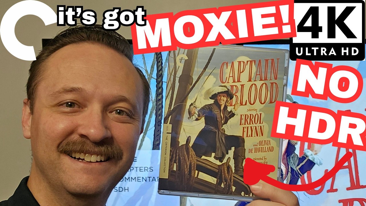 Captain Blood 4K Review - MY KIDS LOVED IT! - Criterion Collection 