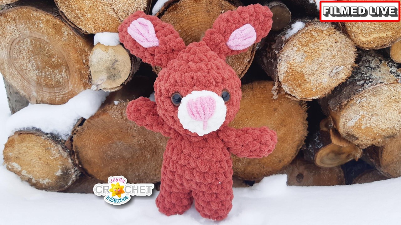 Plush Chocolate Bunny Rabbit - Live Stream Feb 16, 2026