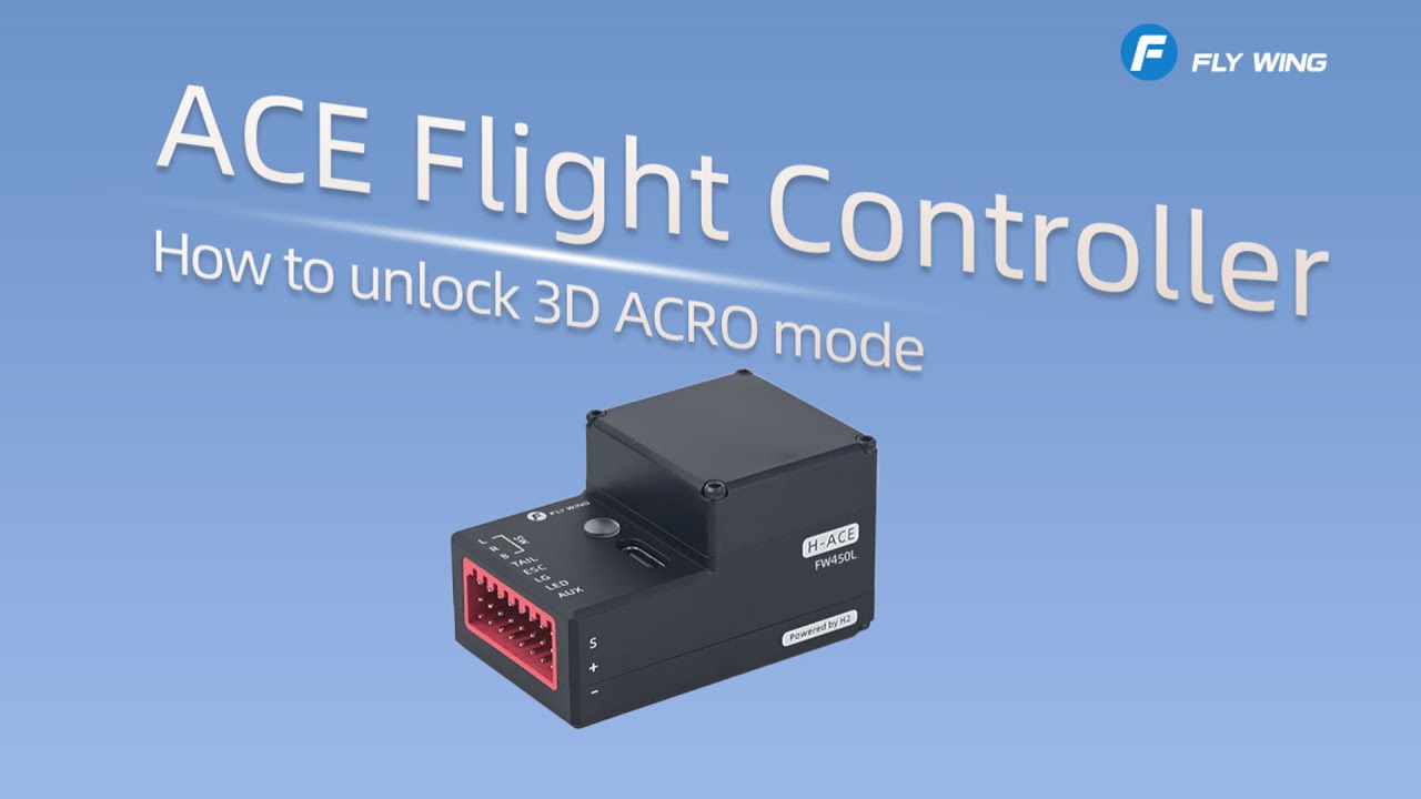 ACE Flight Controller | How to unlock 3D ACRO mode
