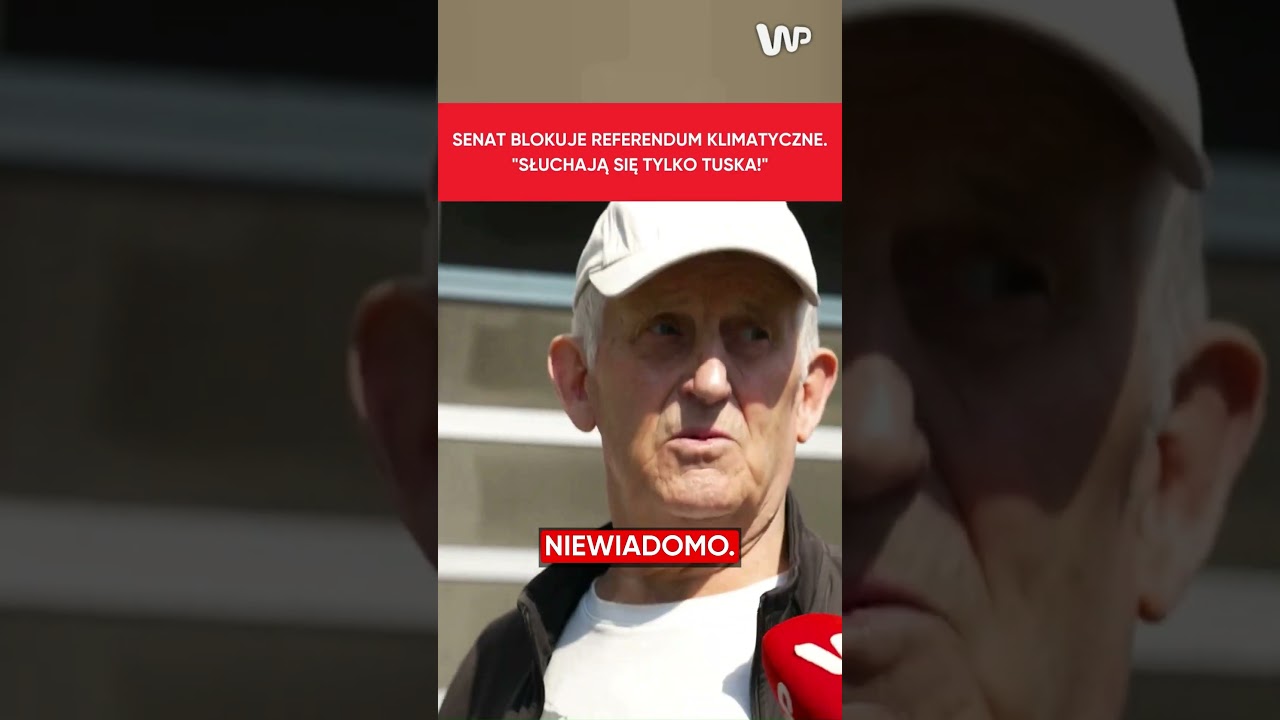 Polacy komentują decyzję Senatu o referendum Nawrockiego