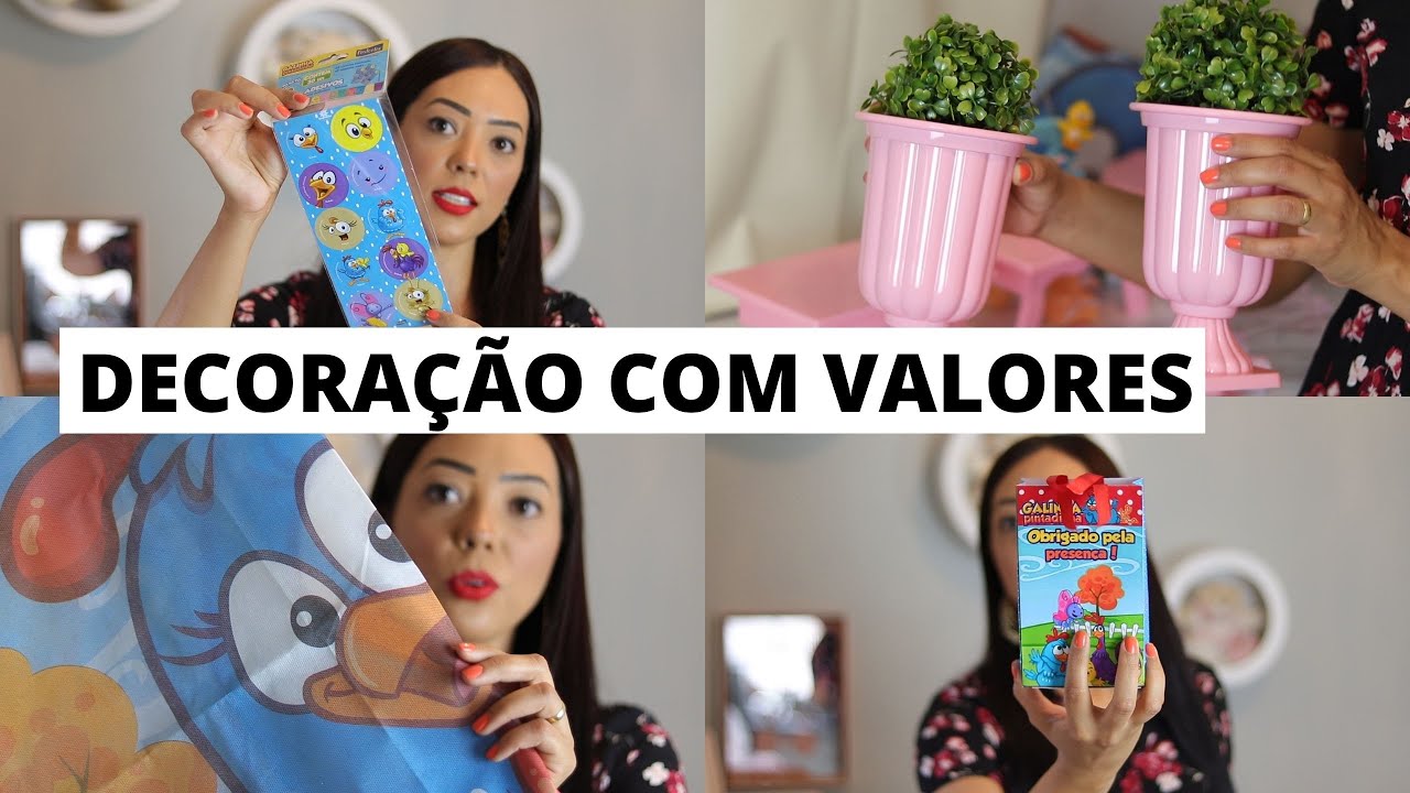 COMPRAS DA DECORAÇÃO GALINHA PINTADINHA E PERSONALIZADOS [COM VALORES]