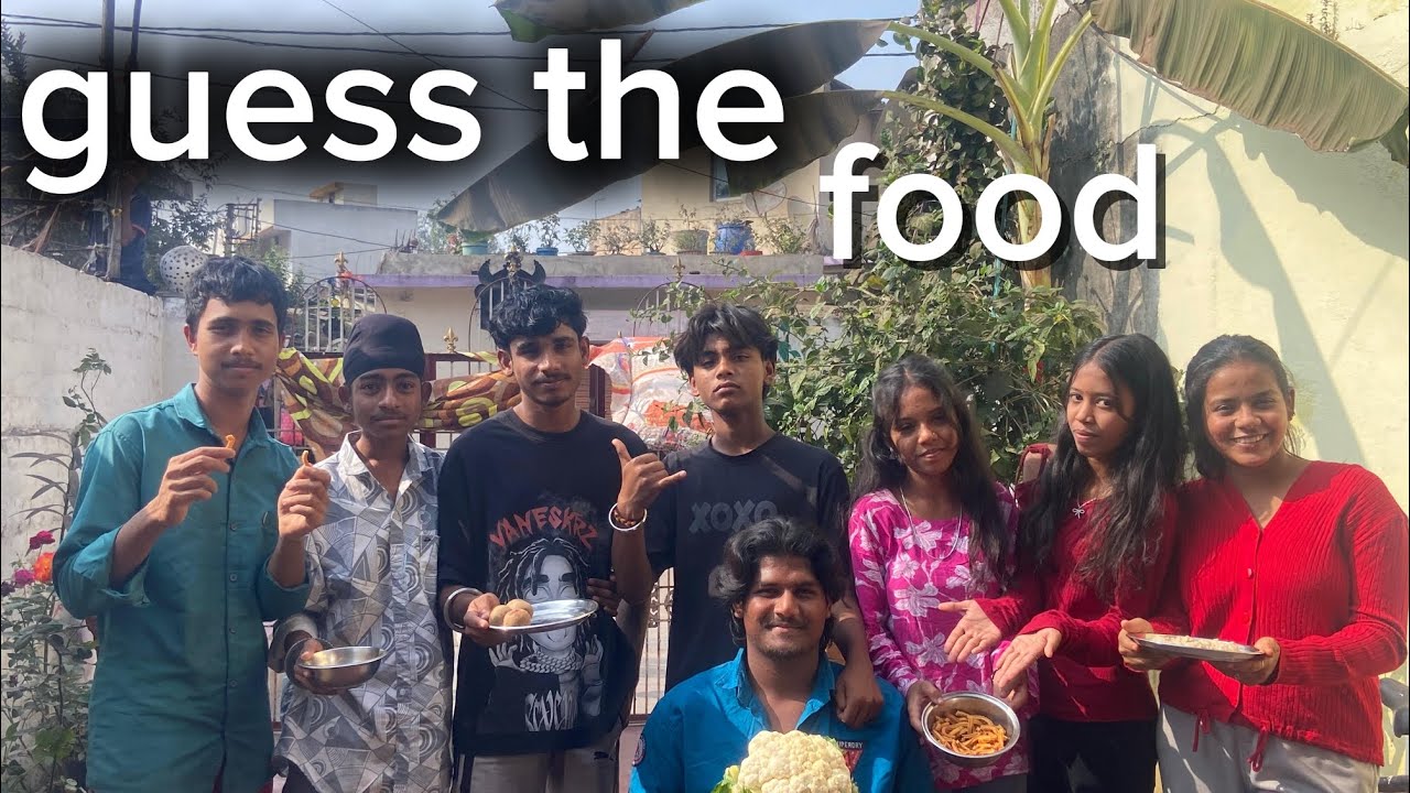 Guess the food challenge??