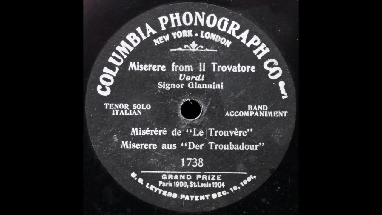 Miserere (Ferruccio Giannini) [Columbia]