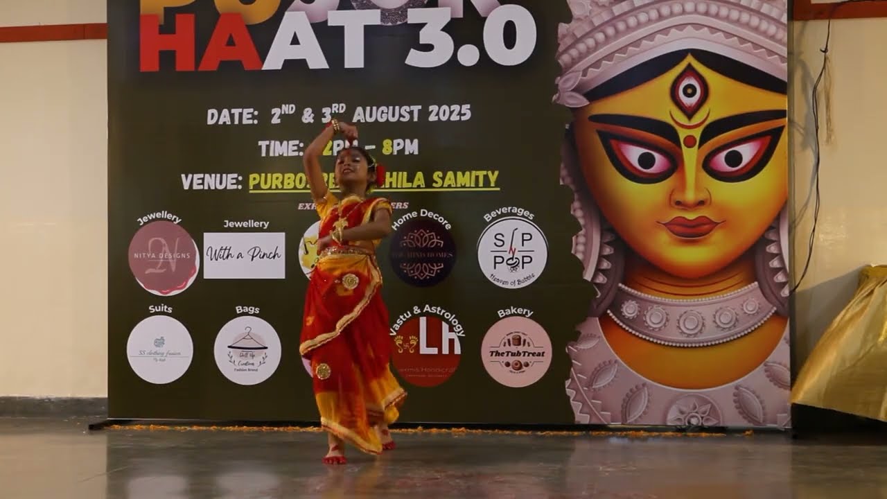 PUJOR HAAT 3 | Misika Dey | Dance Performance | Pre-Durga Puja Shopping & Cultural Fest