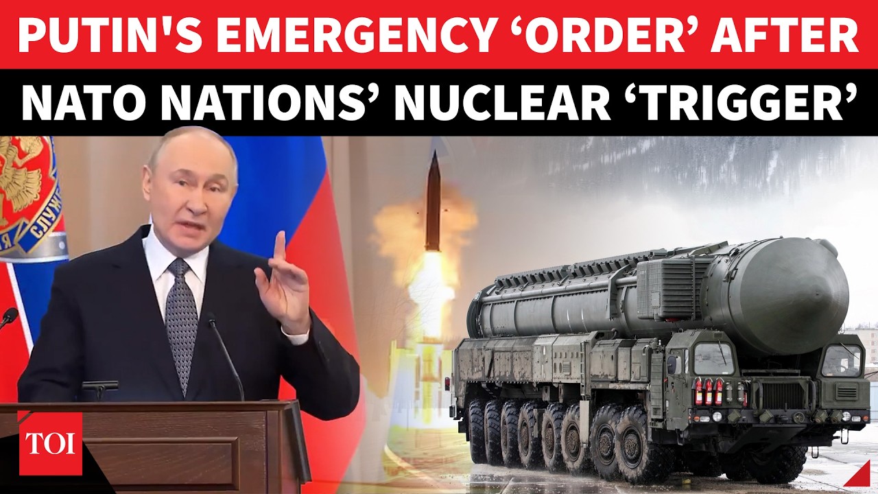 'ACT NOW...': Putin's BIG Order To Top Russian Security Officials Amid 'UKRAINE NUKE' Reports