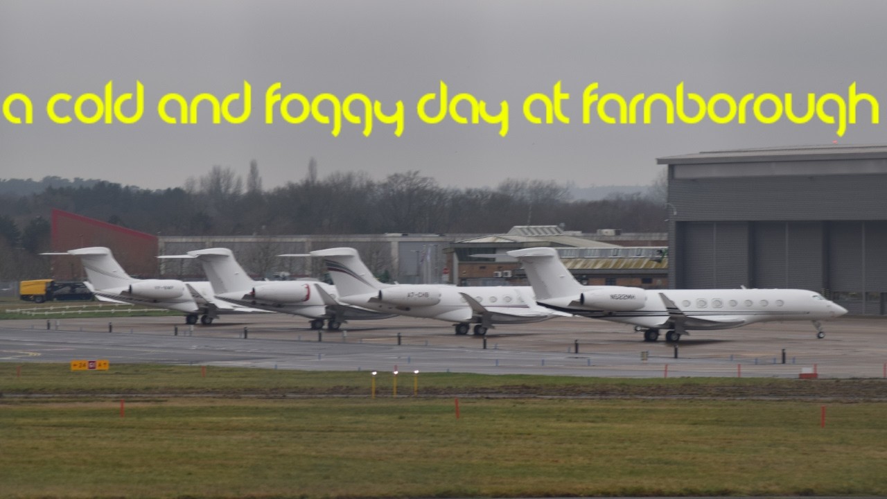Farnborough Airport 19th February 2026