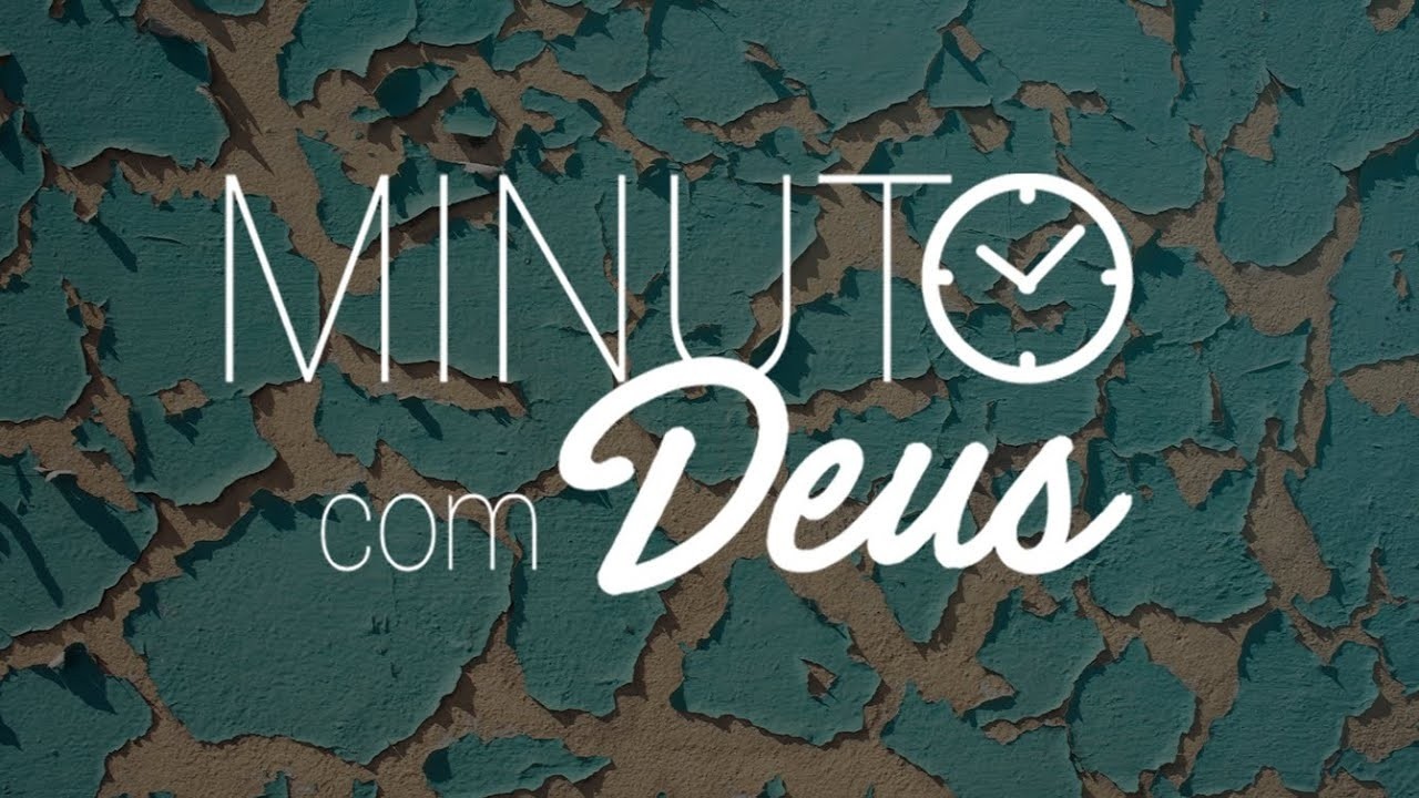 DEUS ESCOLHEU VOC&Ecirc; E N&Atilde;O VAI ABRIR M&Atilde;O - Minuto com Deus de Hoje