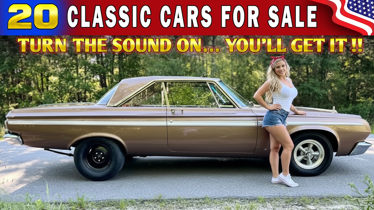 Невероятно низкие цены! 20 классических автомобилей в продаже по низким ценам!!