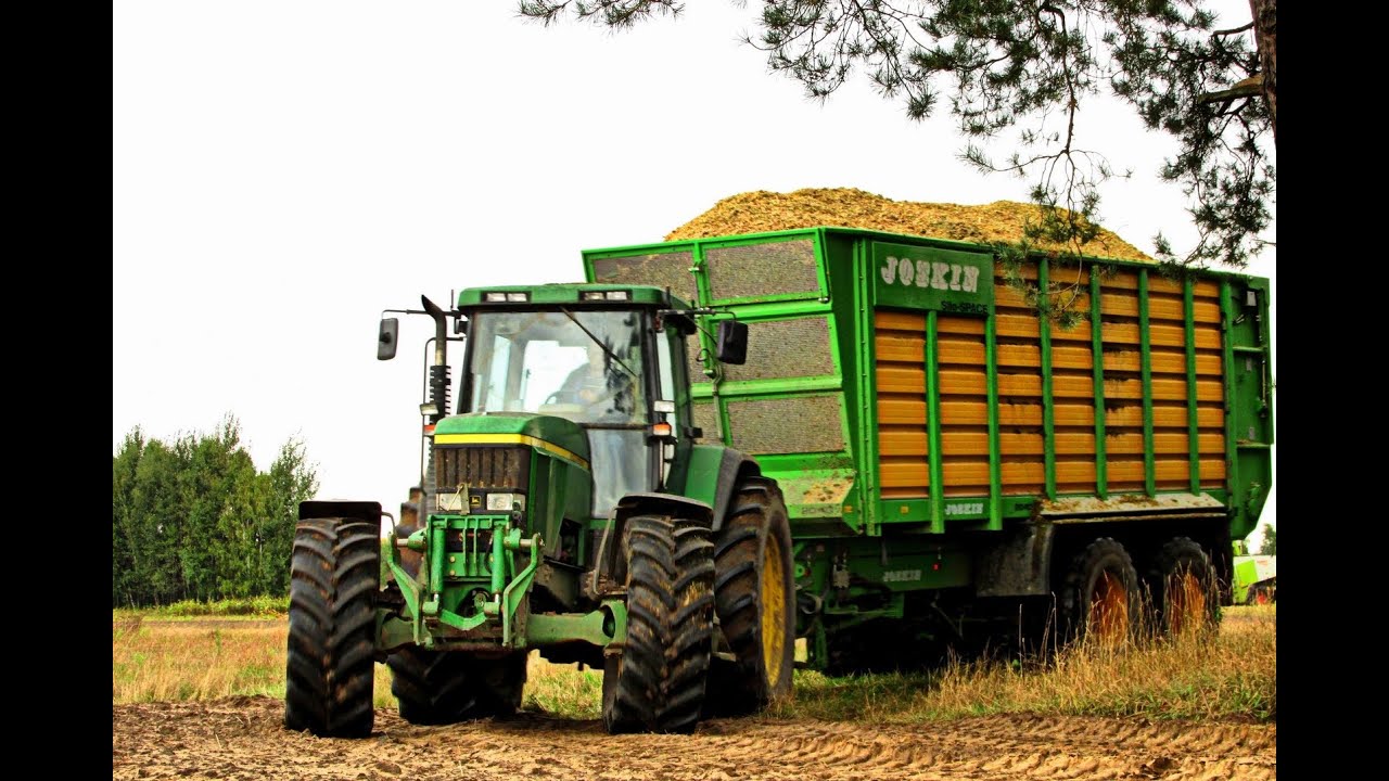 Kukurydza 2013- JD 7810,6820, Joskin Silo-Space 20/40 X2 , Claas Jaguar 860