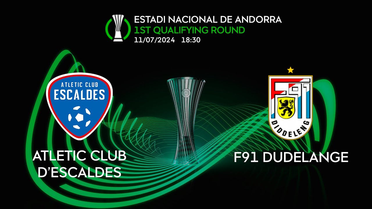 Atlètic Club Escaldes vs F91 Dudelange - 1ª Ronda UEFA Europa Conference League
