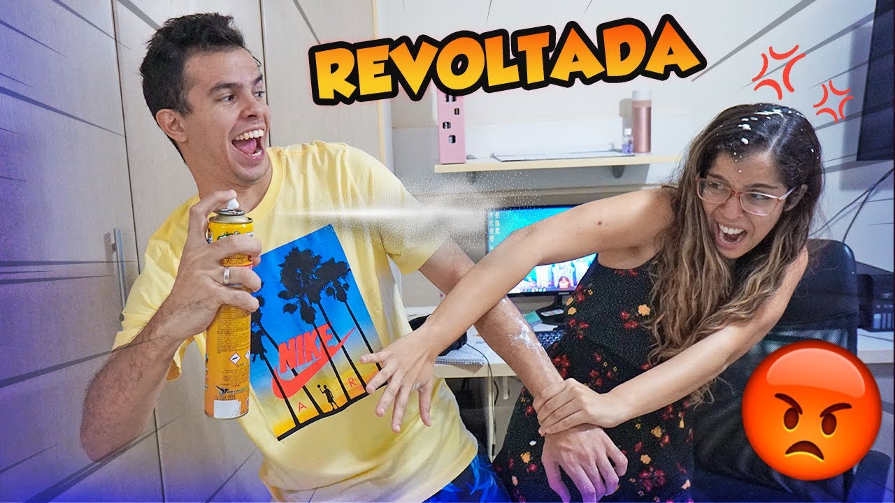 IRRITEI MINHA IRMÃ E ELA FICOU MUITO REVOLTADA! - MUITO ENGRAÇADO!