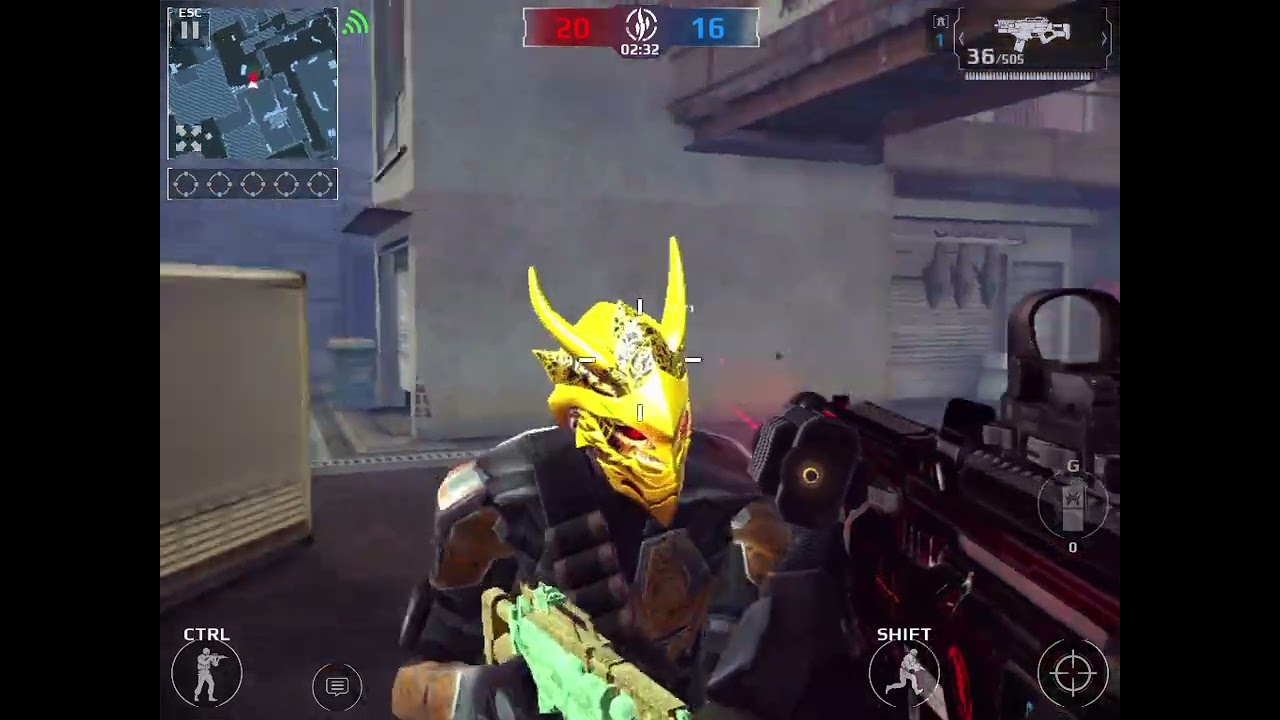1 vs 1 against Alipeer (Old Player) | Modern Combat 5_PC |