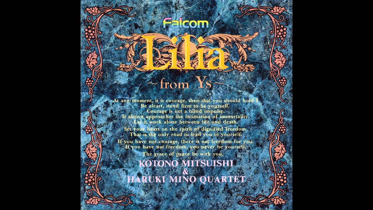 Lilia ~from Ys~ - Lance Village (Ys II - Too Full with Love)