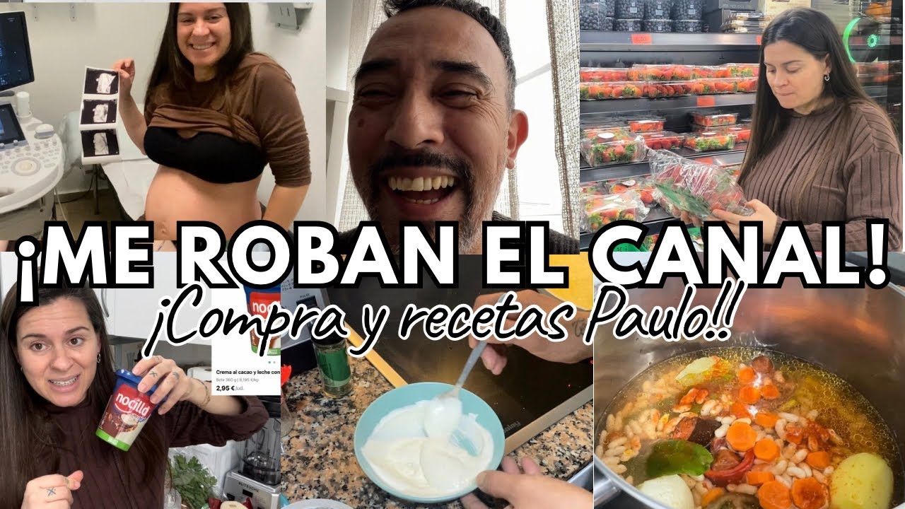 🤭HOY EL VLOG LO GRABA PAULO! Compra Mercadona y Recetas! 😙