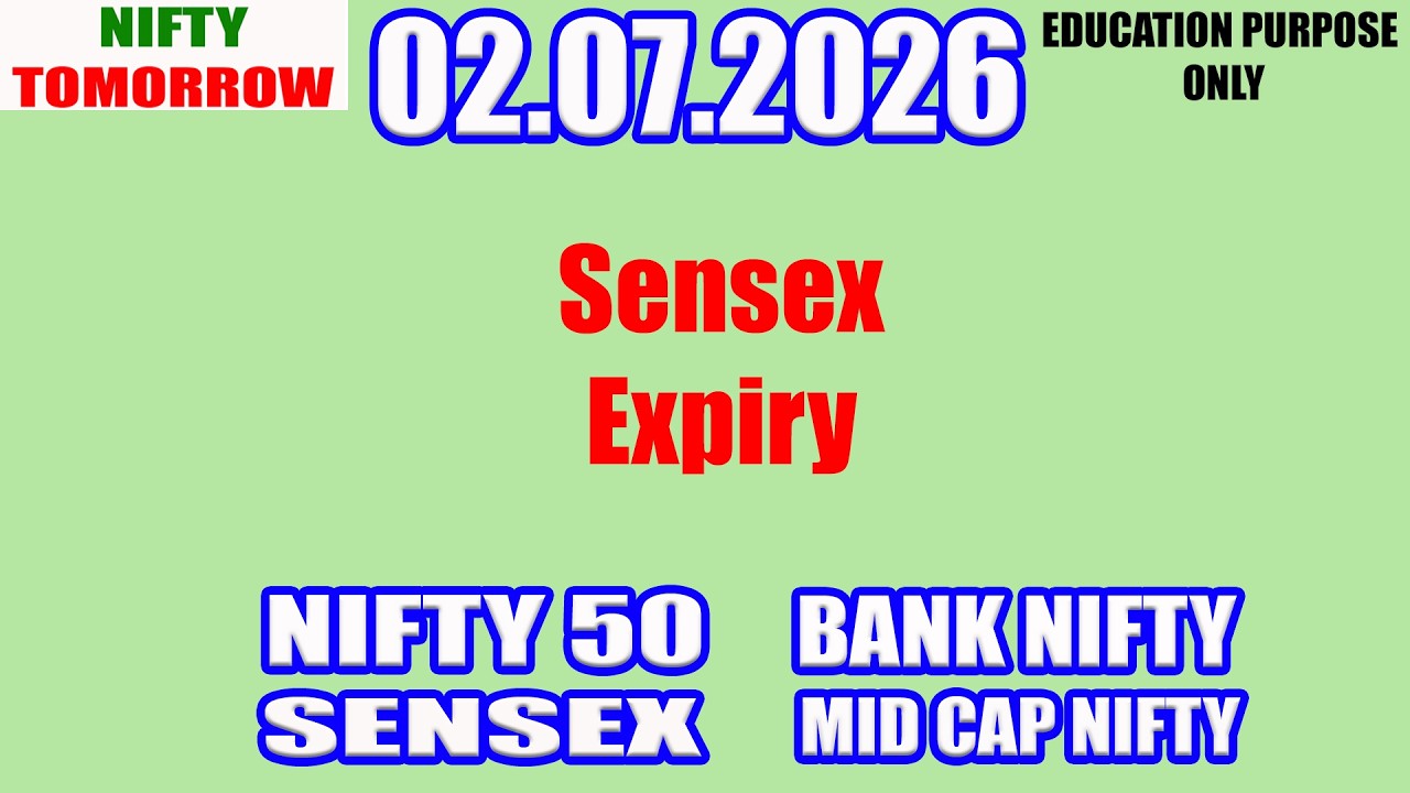 Nifty Tomorrow 02.07.2026 | Option Trading For Beginners | Technical Analysis in Tamil
