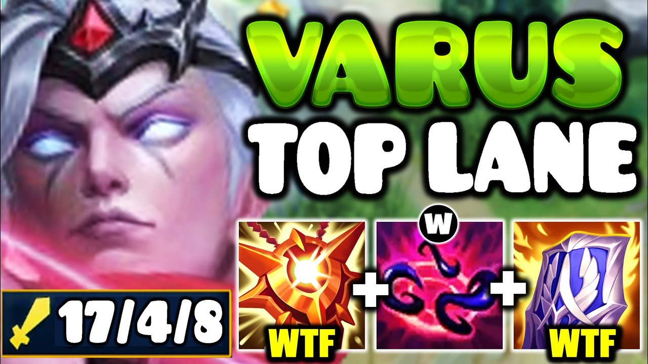 There's a reason why Tank Varus top has the HIGHEST win rate right now...
