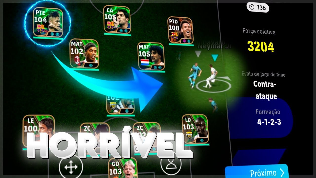 EU ODEIO O NEYMAR COM CORTE COM VIRADA NO EFOOTBALL !!!