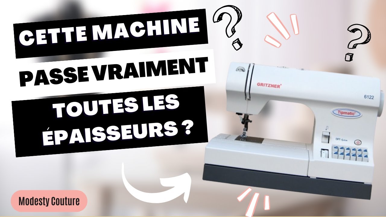 CETTE MACHINE PASSE VRAIMENT TOUTES LES EPAISSEURS ?? TEST Gritzner Tipmatic 6122