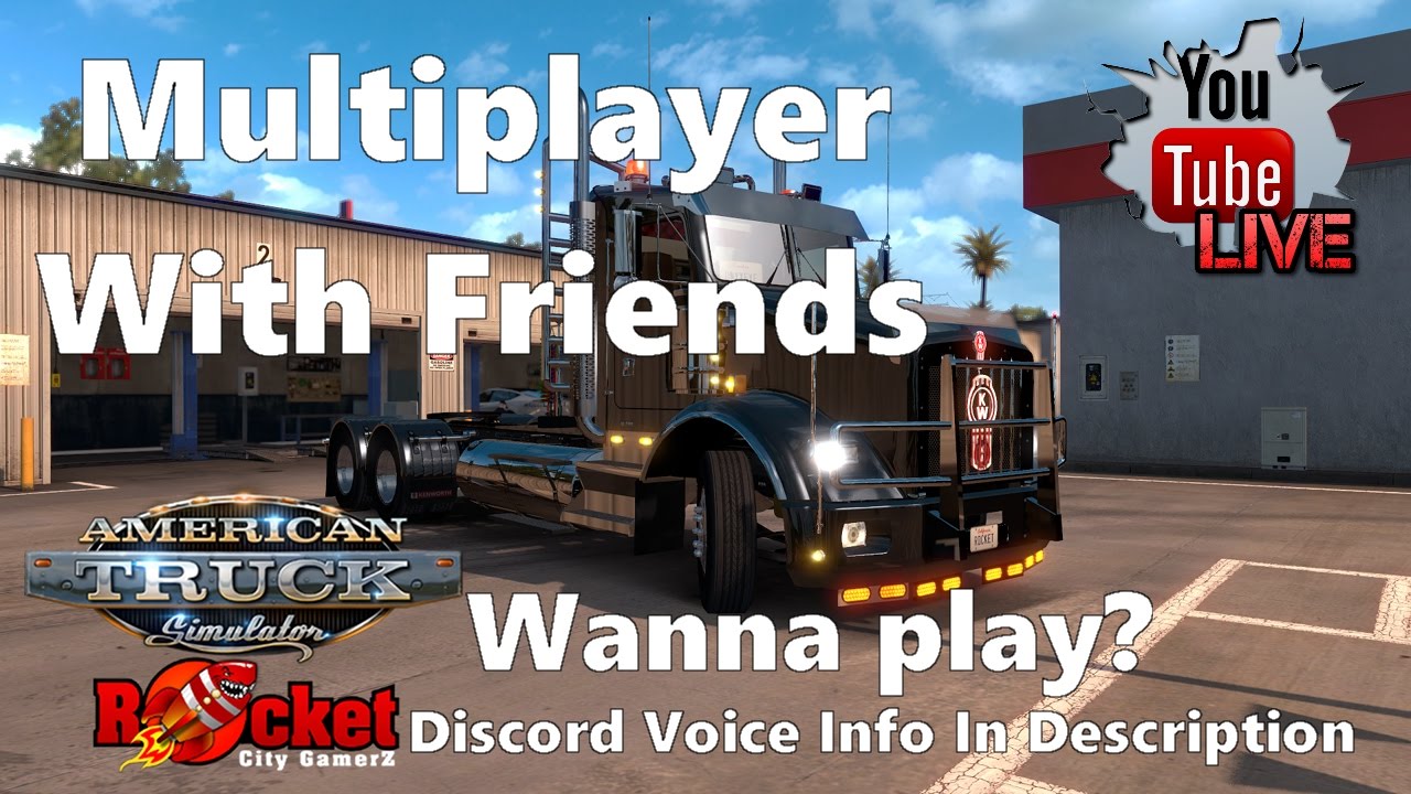 American Truck Simulator MULTIPLAYER - Live With OnyxEye & Friends! (10/09/2016)