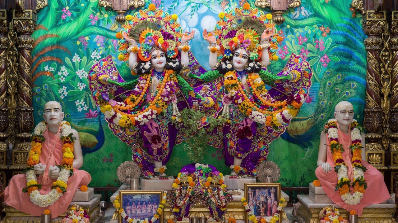 Krishna Balaram Mandir during the lockdown