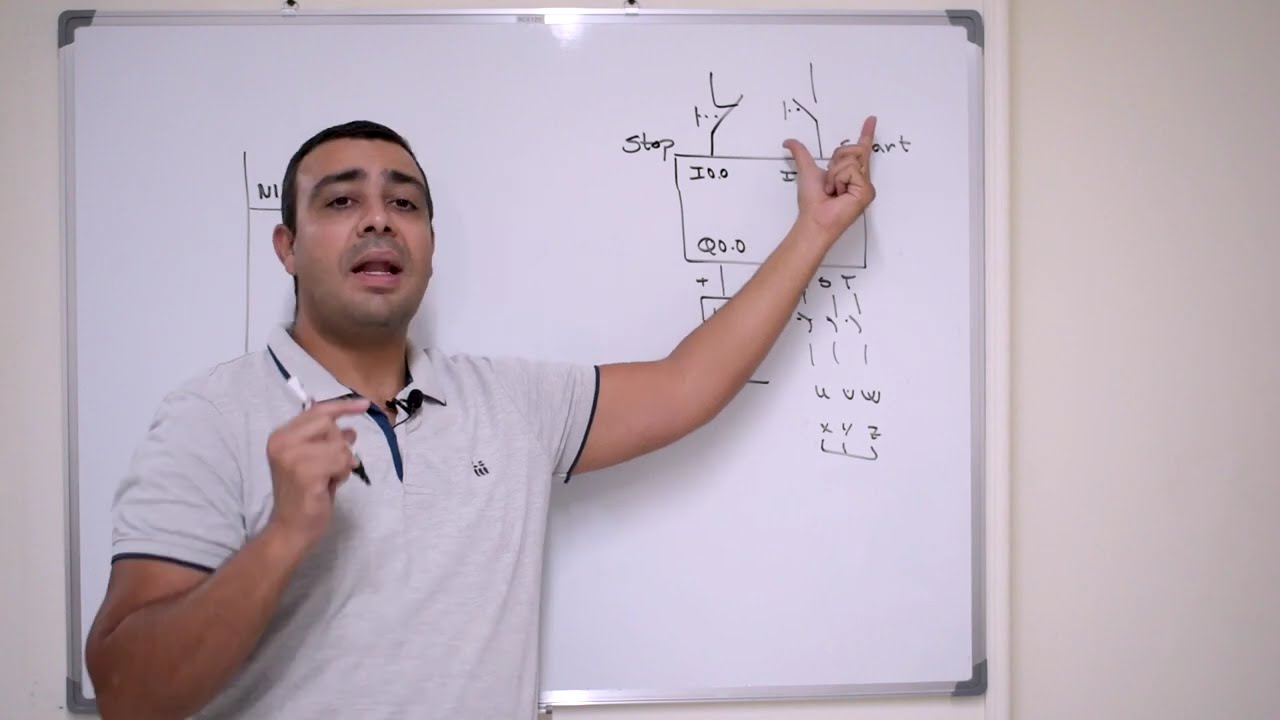 7. How to write a Ladder code for the first time, Part 1 | PLC Course. 