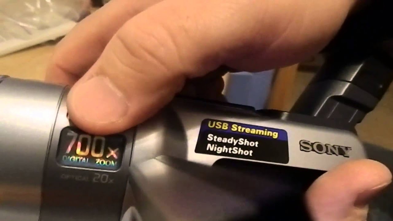 SONY DIGITAL VIDEO CAMCORDER DCR-TRV250