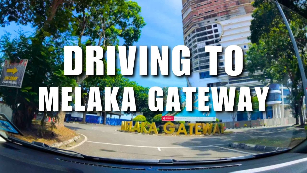 Driving in Melaka Gateway (4K)