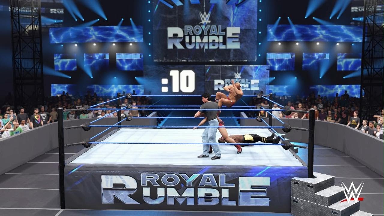 WWE 2K25 30 man rumble