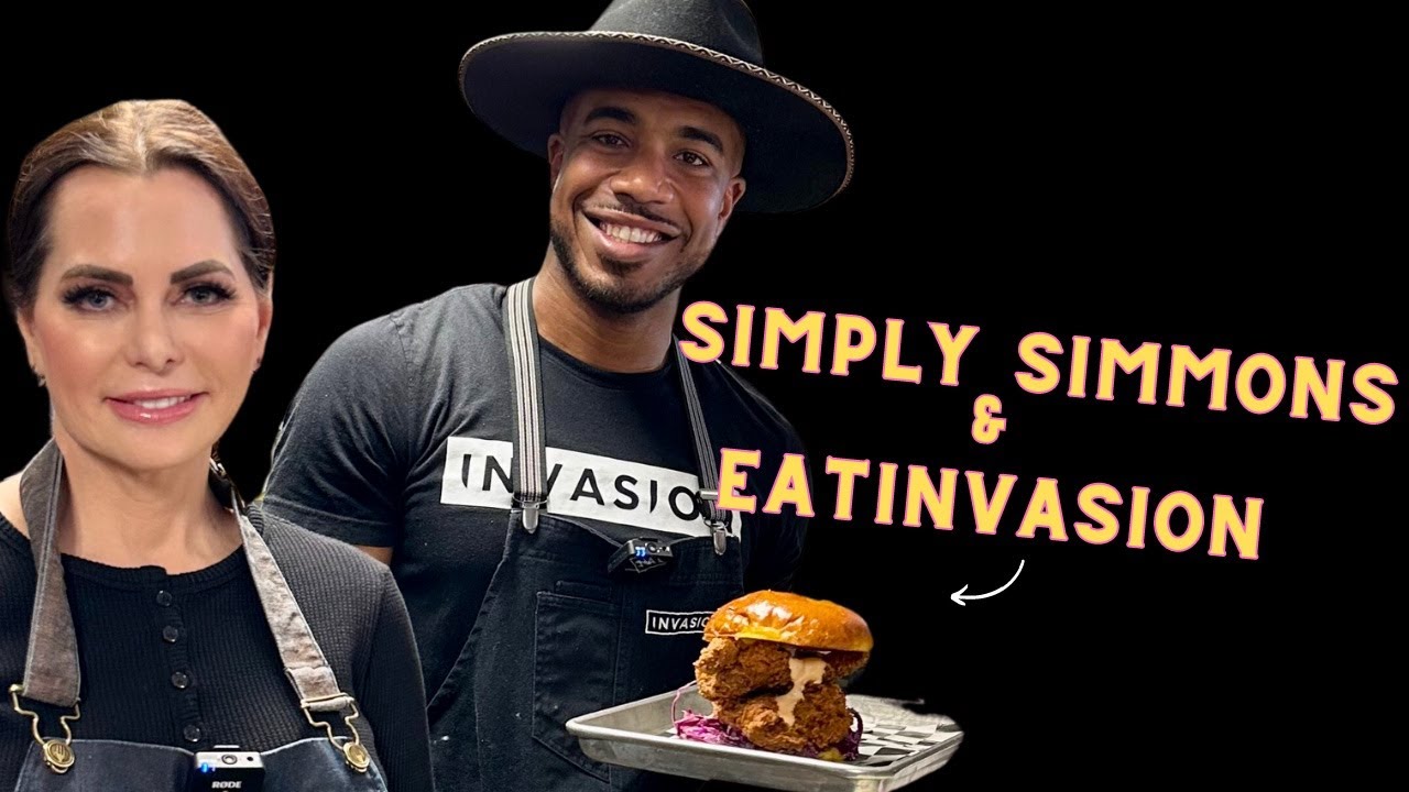The Cardi B Sandwich at INVASION with Chef Airric | Simply Simmons