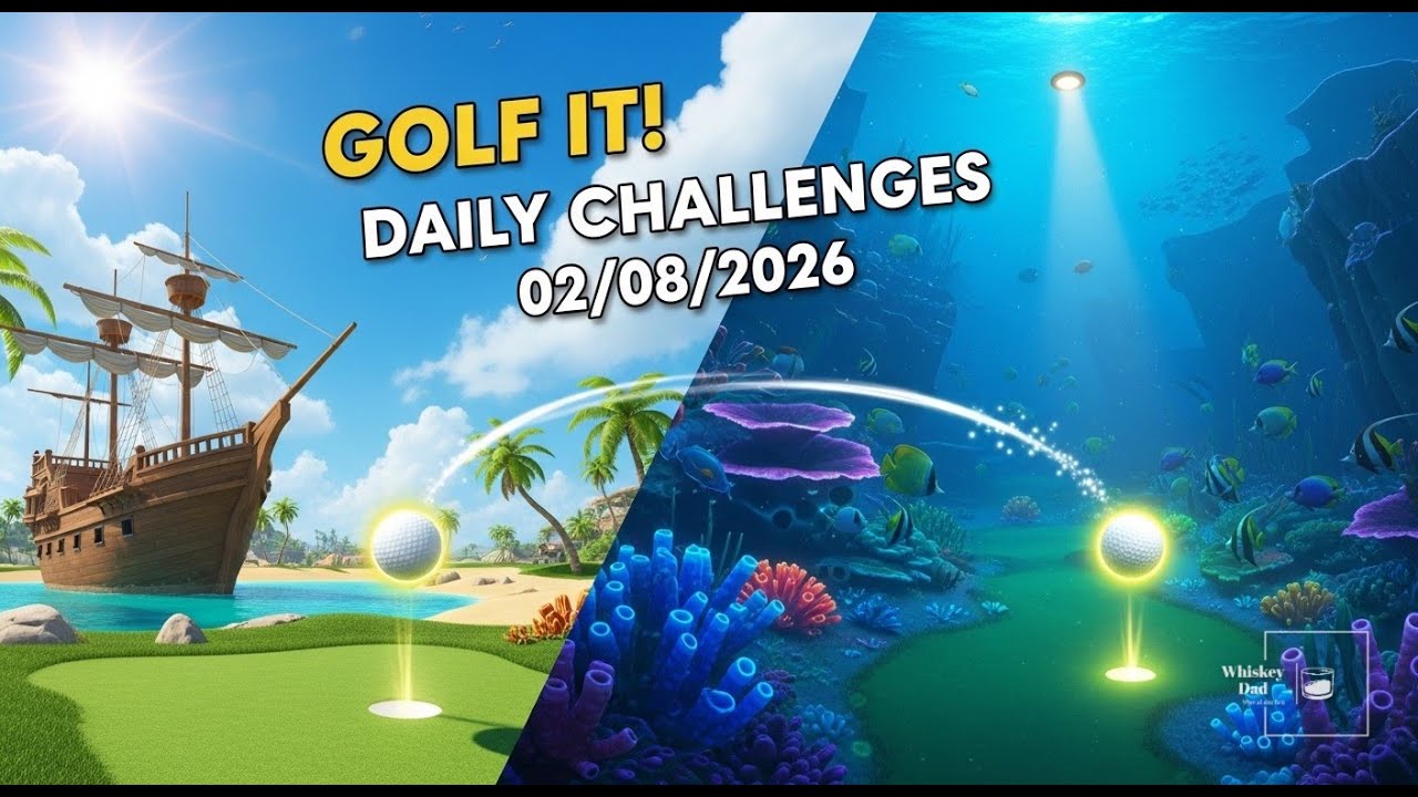 Golf It! Daily Challenges 02/08/2026