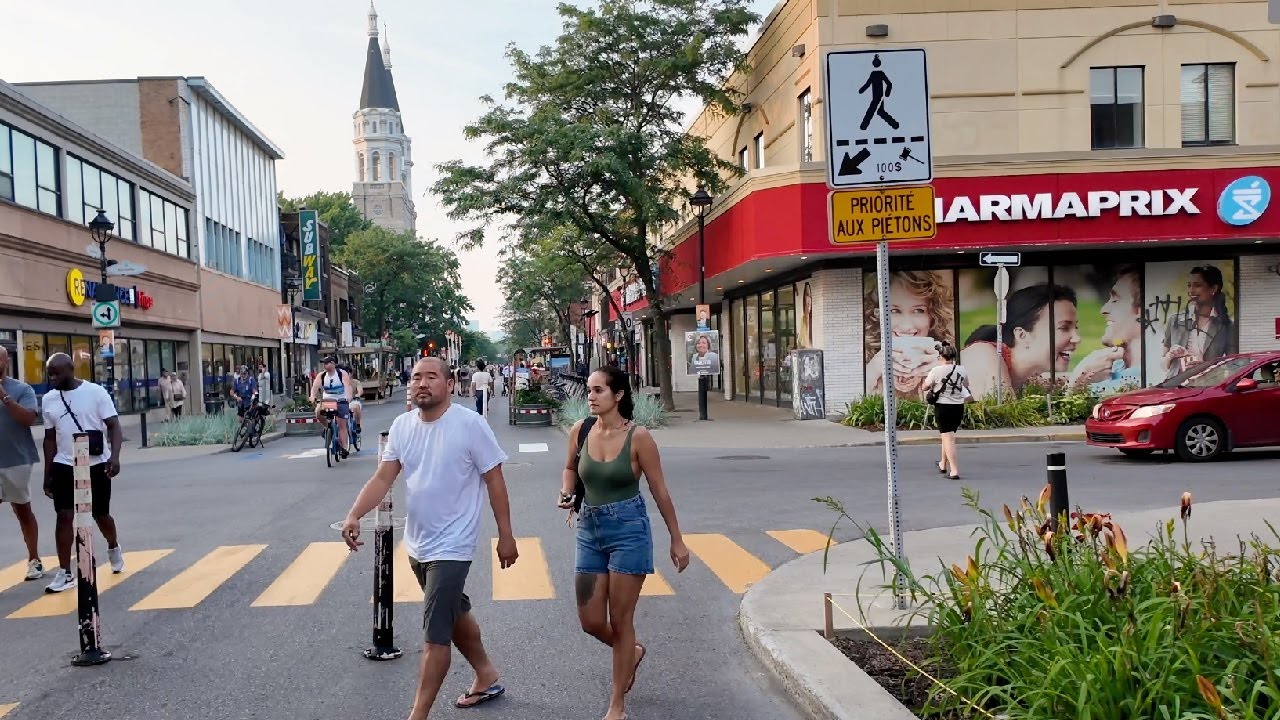 Montreal's Verdun Walking Tour (Rue Wellington + Verdun Beach)