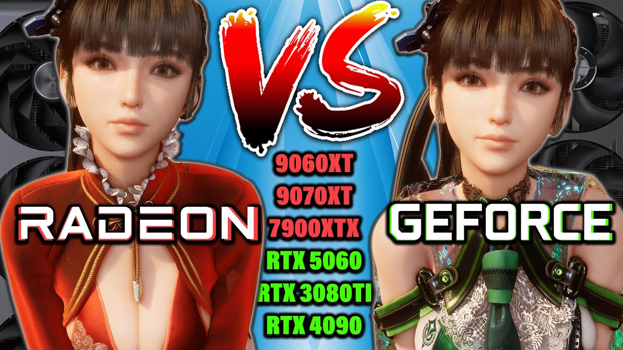 Stellar Blade PC - AMD VS Nvidia - Multiple GPU Benchmark - FSR 3, FSR 4, DLSS 4
