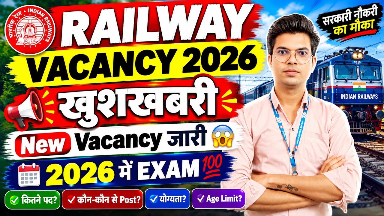 RRB NTPC 2026 NEW VACANCY 🔥 1688 पद | बड़ी खुशखबरी 🚨
